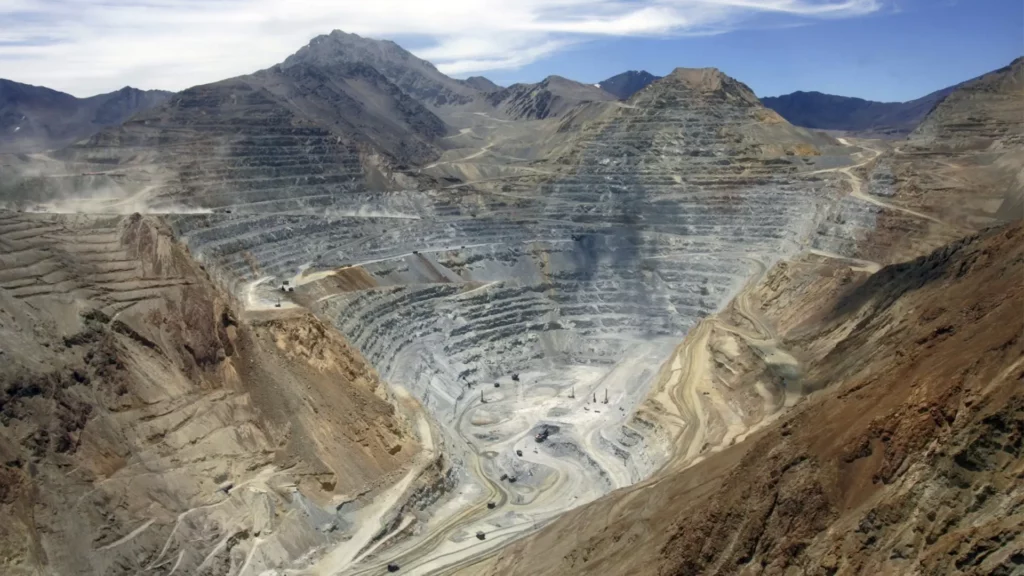 Photo of pit mine