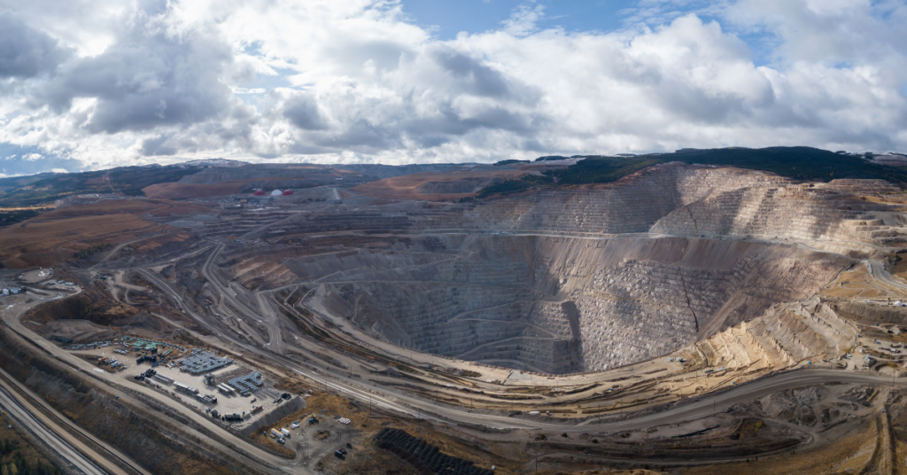 Satellite imagery for regulatory compliance - image of mine