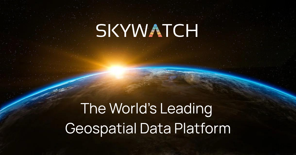 Capella Space — Geospatial Data Types, Imagery & Pricing